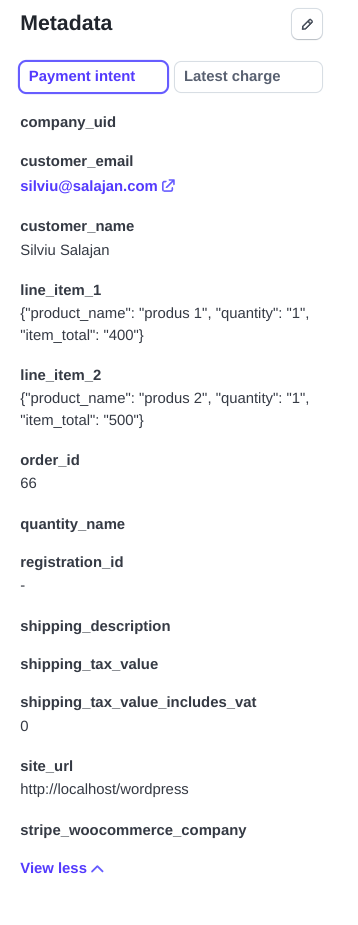 Generează facturi din încasările online prin Stripe - pasul 5