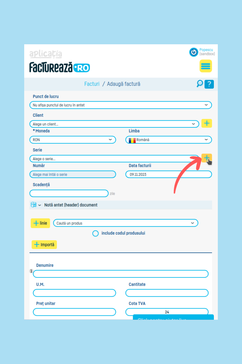 Cum generezi și transmiți e-Factura în SPV ANAF - pasul 10
