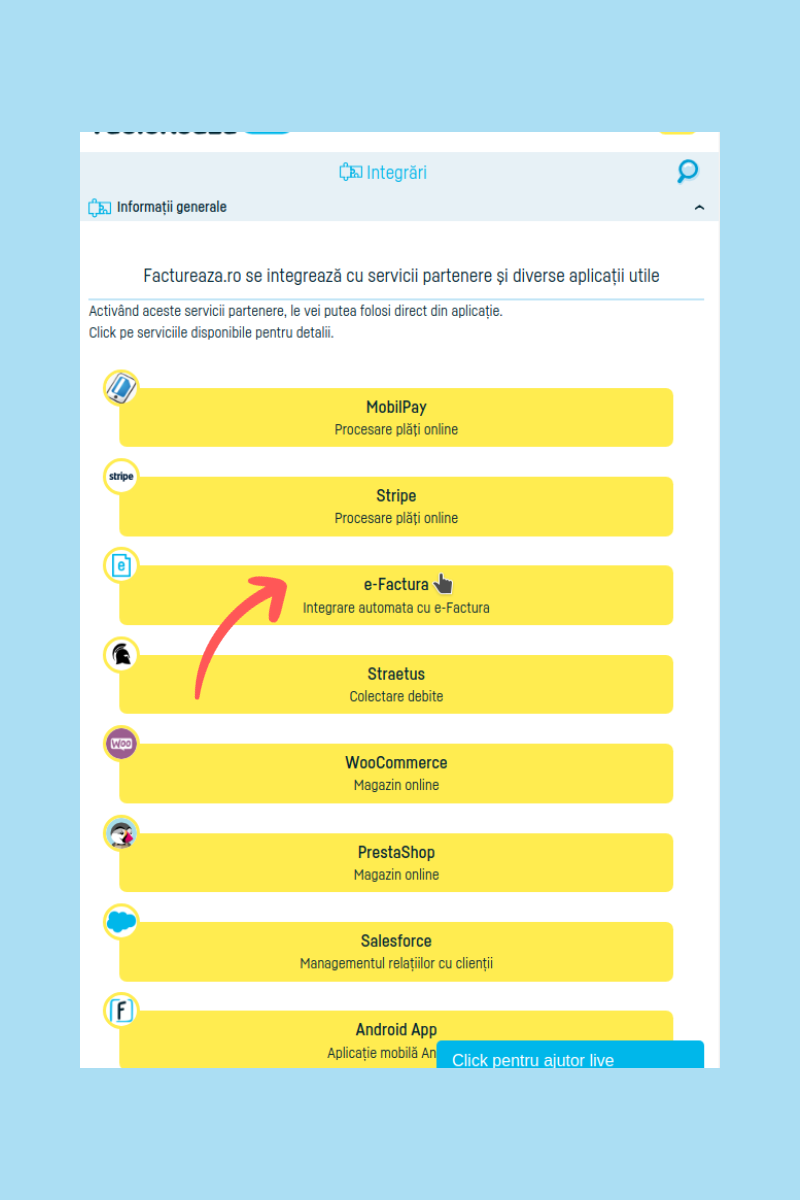 Cum generezi și transmiți e-Factura în SPV ANAF - pasul 5