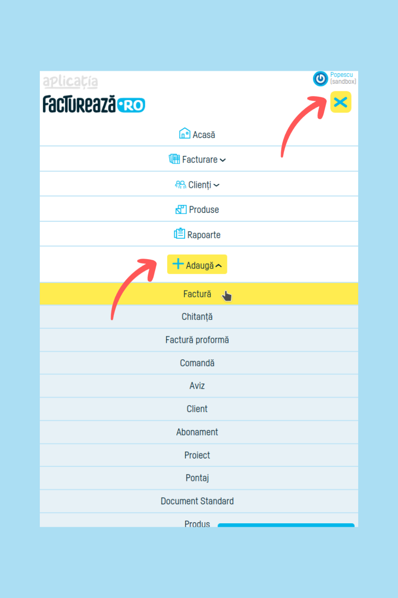 Cum generezi și transmiți e-Factura în SPV ANAF - pasul 9